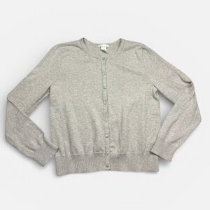 H&M Oatmeal Cardigan Medium